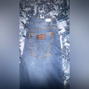 Wrangler bootcut denim